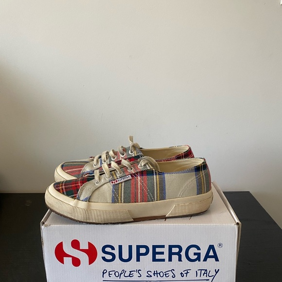 Tartan Superga’s - Picture 1 of 5